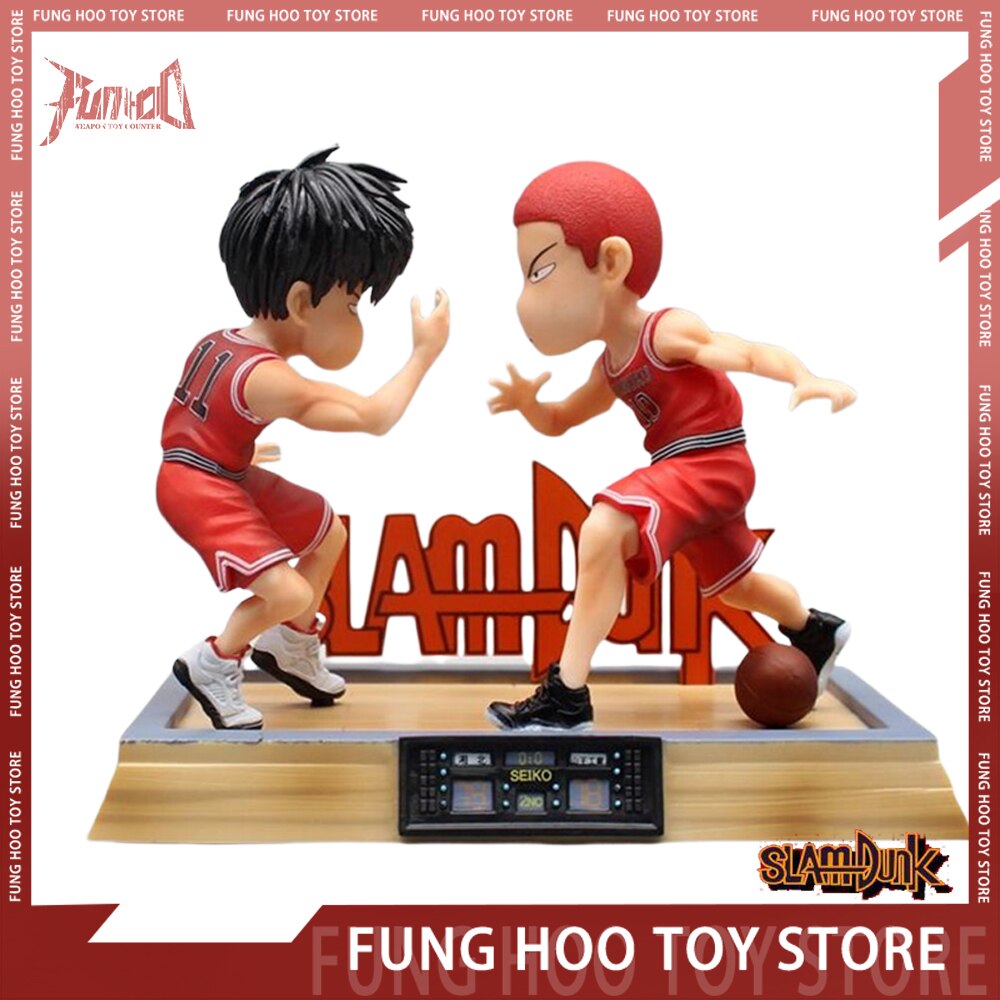 15 سنتيمتر البطولات الاربع دونك الشكل ساكوراجي Hanamichi Kaede Rukawa أرقام أنيمي تمثال بولي كلوريد الفينيل تمثال نموذج دمية تحصيل الديكور اللعب