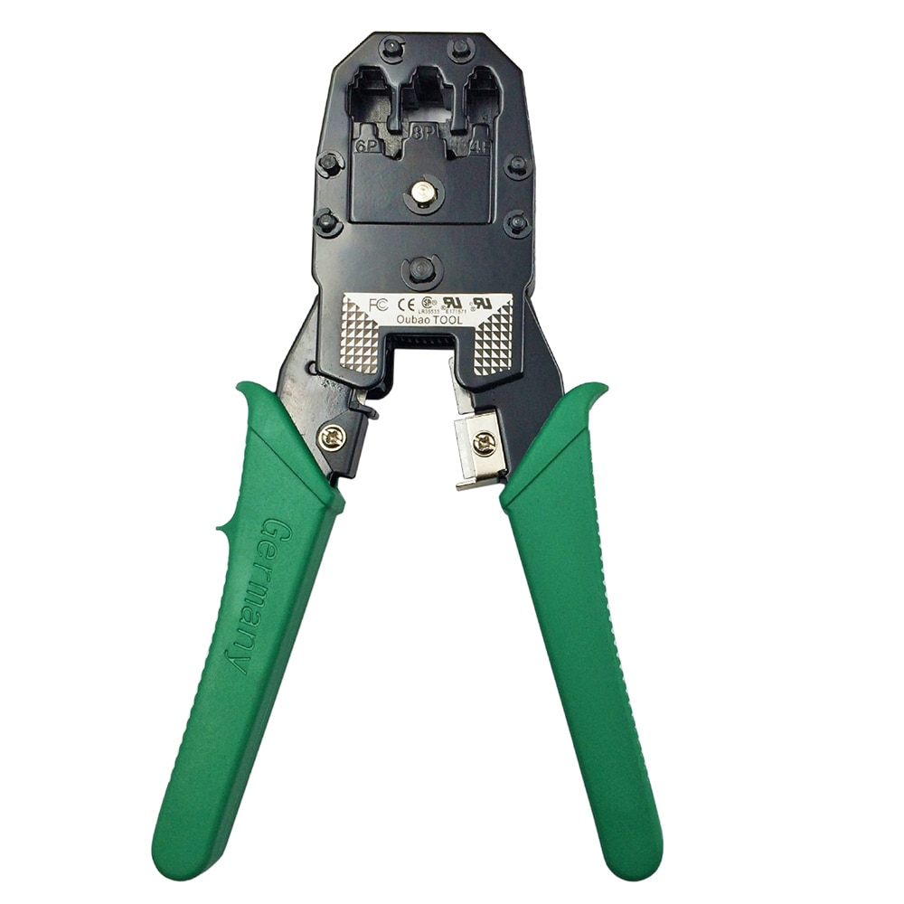 كماشة كابل RJ45 RJ11 RJ12 CAT5 شبكة Lan أدوات تجعيد لقص الشريط أداة ثني الأسلاك