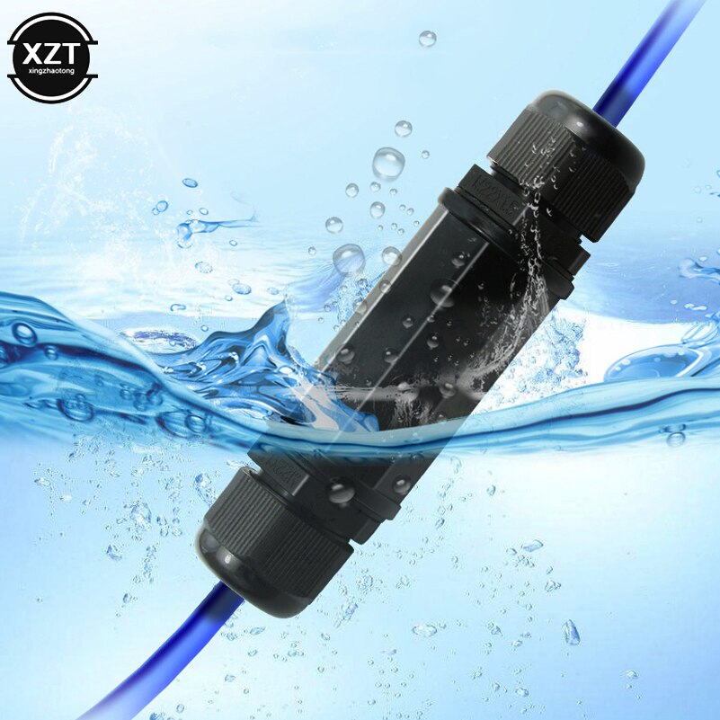 مقاوم للماء RJ45 IP67 إيثرنت شبكة كابلات الموصلات رئيس مزدوج في الهواء الطلق Lan مقرنة محول أنثى لكابل Cat5 6 7 8P/C