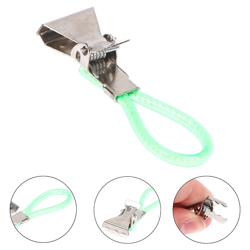 5 قطعة منشفة شاي مقاطع معلقة المنزل السفر المحمولة تخزين الشماعات رف كليب على السنانير الحلقات منشفة اليد الشماعات الملابس مجلد