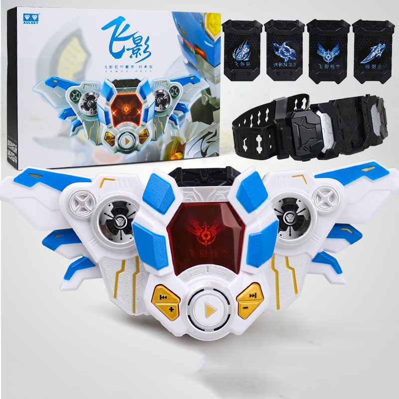 درع بطل آسر نظام معدات مجموعة المستدعي أنيمي الطرفية عمل نموذج لجسم لعبة هدايا الاطفال