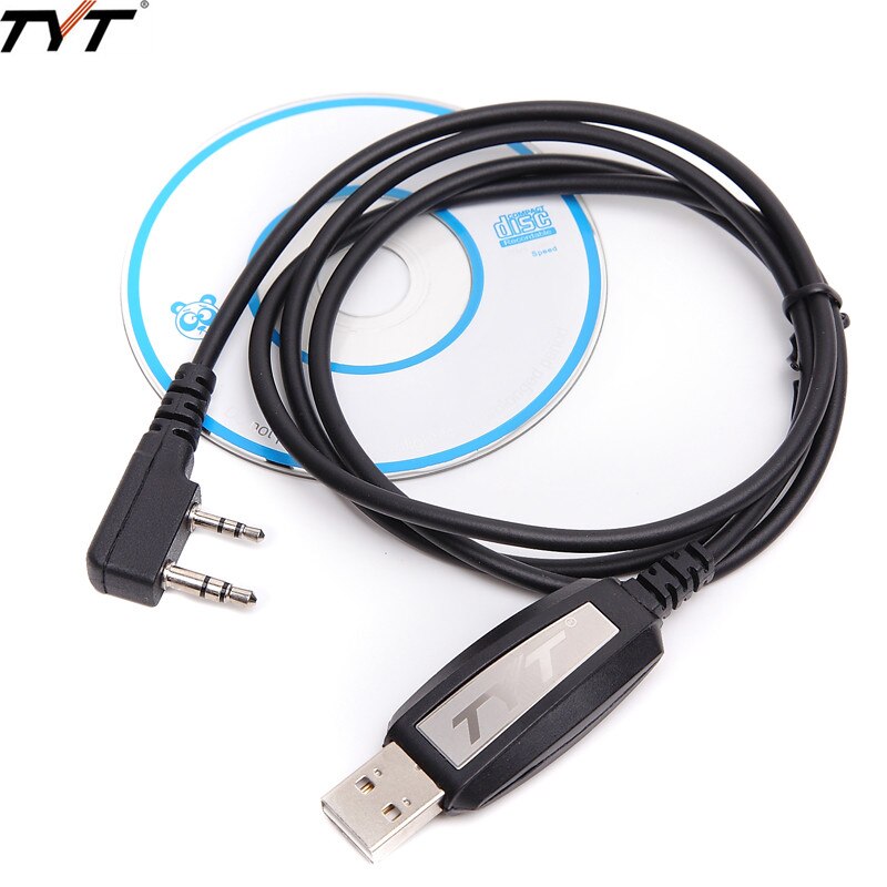 TYT MD-380 USB كابل برجمة سائق CD ل DMR راديو TYT MD-380 MD-390 راديو GD-77 اسلكية تخاطب