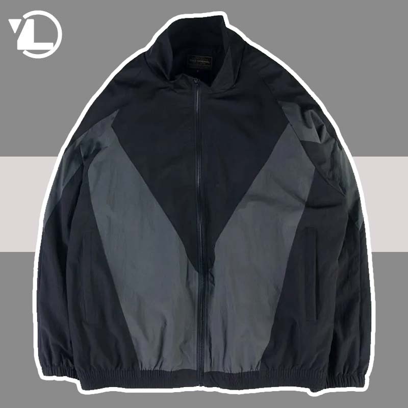 الهيب هوب خليط سترة الرجال ربيع الخريف عالية الشارع اللون كتلة سترة واقية معاطف زوجين رقيقة موضة فضفاض اسكواش جاكيتات