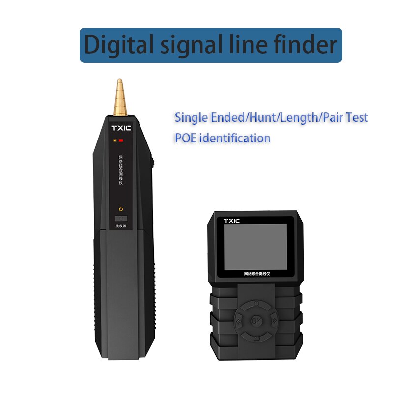 Multi-function cable tester Line Finder POE Switch Ethernet Network Cable Tester telephone line Wire Tracker Anti-Interference