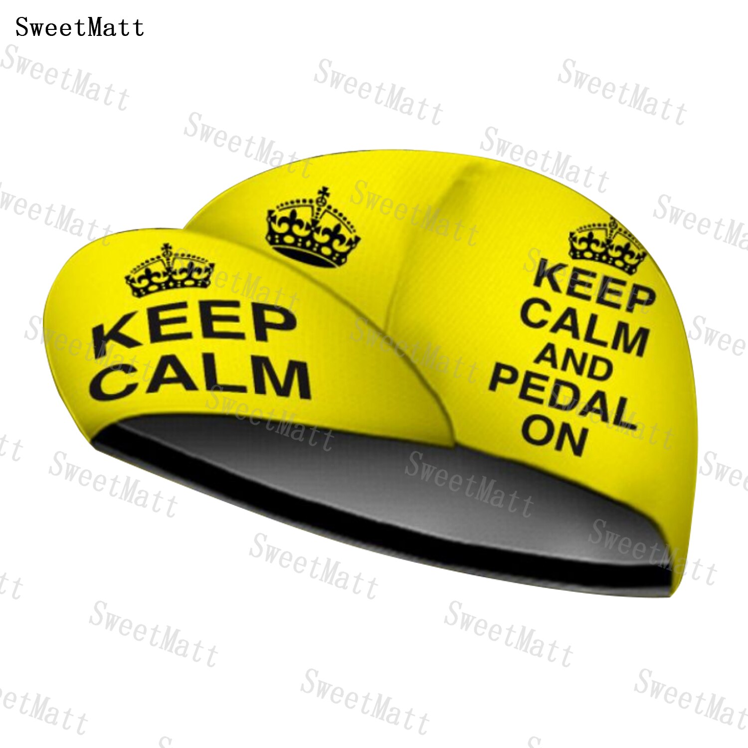 سويتلامات كلاسيك ريترو البوليستر الأصفر الدراجات قبعات الجافة الرطوبة فتل الرجال و ملابس نسائية الطريق الدراجة القبعات الرياضية بالاكلافا