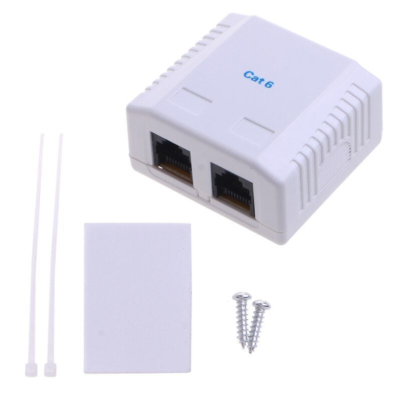 Cat6 RJ45 كيستون الرافعات سليم الشخصي ، إيثرنت الجدار جاك لكمة أسفل ، Cat6 كيستون وحدة موصل لوحة الحائط
