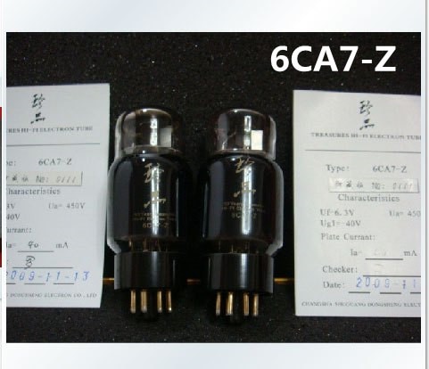 دونينغ الكنوز 6CA7-Z/EL34/Kt77 الإلكترونية أنبوب جمع الطبعة ، المصنع الأصلي اختبار الاقتران.