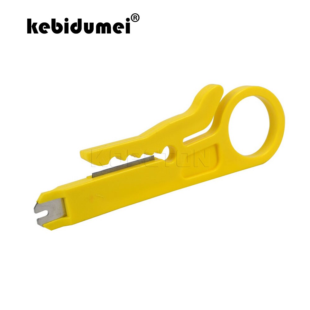 الروتاري لكمة أسفل شبكة UTP كابل القاطع لكمة أسفل سلك أداة 9 سنتيمتر المتعريات الصغيرة STP كابل القاطع سلك الهاتف المتعرية